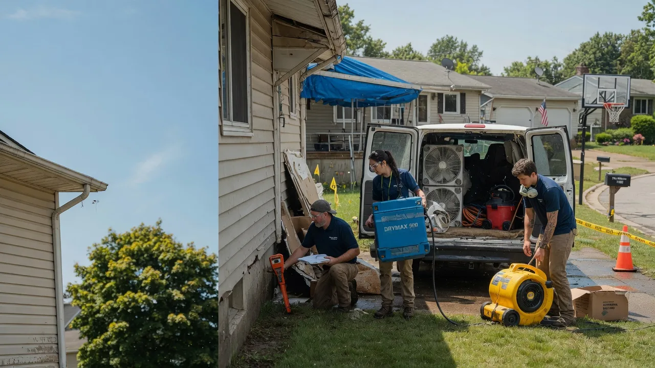 Ceiling Leak Cleanup in Whittemore, MI near me
