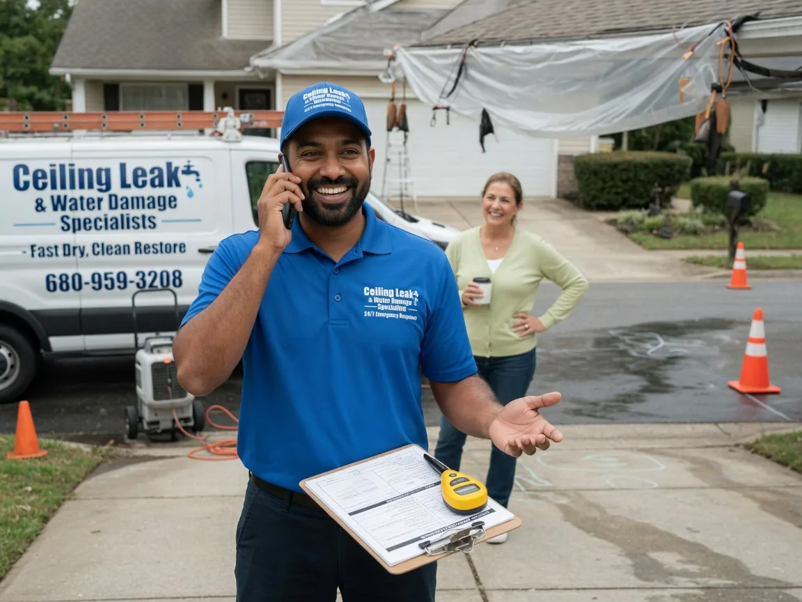 Ceiling Leak Cleanup Whittemore, MI FAQs